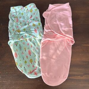 SwaddleMe Pink and Blue Swaddles for Infants